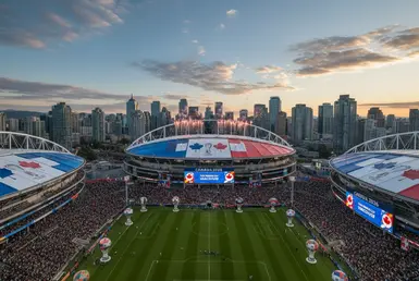 AI Image: BC Place-Vancouver aerial image