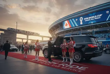AI Image of Canada World Cup Luxury Transportation in Vancouver