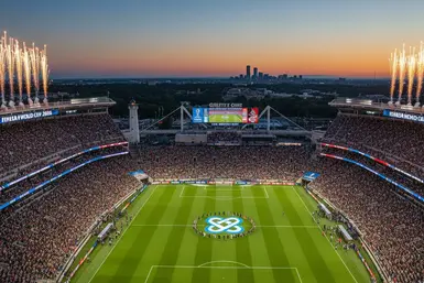 AI Image shows Boston Gillette Stadium at it full capacity