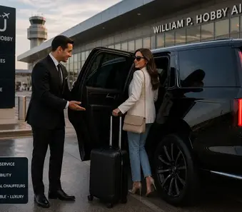 Private HOU Airport Transportation with Chauffeur Service in Houston