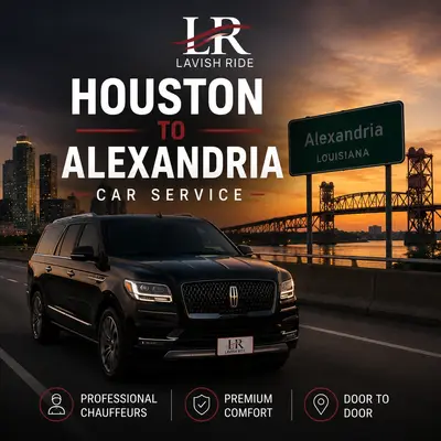 Houston to Alexandria Car Service