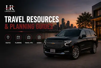 Travel Resources & Planning Guides, Luxury Black Chevrolet Suburban
