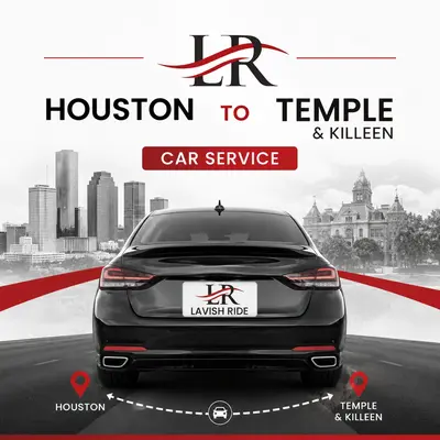 Houston to Temple & Killeen Car Service