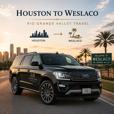 Houston to Weslaco Car Service for Rio Grande Valley Travel