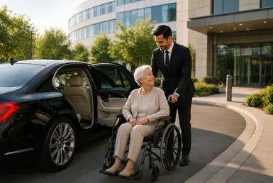 Patients choosing Lavish Ride for private medical transportation with luxury vehicles and professional chauffeurs in Houston.