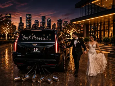 Wedding Getaway Car in Houston