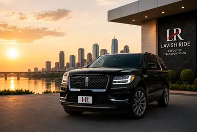 Luxury private transportation from Houston to Waco featuring a premium chauffeured SUV and convenient door-to-door travel service.