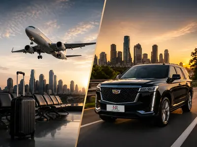 Flying vs Private Car Service Between Houston and Texas Cities